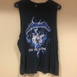 H&M Metallica muscle tee